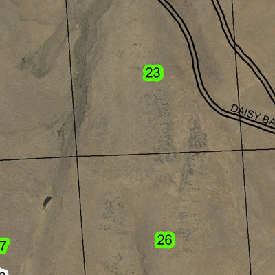 Freezeout Mountain T22S R42E Township Map Preview 3