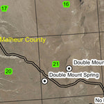 Double Mountain T20S R44E Township Map Preview 2