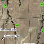 Harper T20S R42E Township Map Preview 2