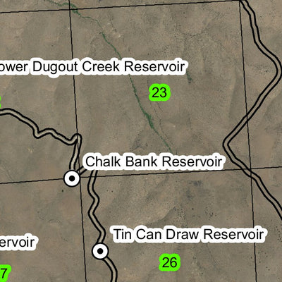 Juntura T21S R38E Township Map Preview 2