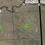 Beulah Reservoir T19S R37E Township Map Preview 2