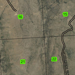 Beulah Reservoir T19S R37E Township Map Preview 3
