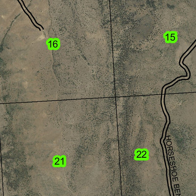 Beulah Reservoir T19S R37E Township Map Preview 3