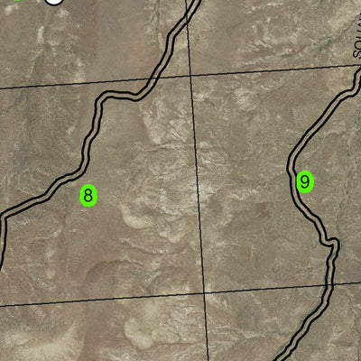 Gold Spring T21S R40E Township Map Preview 3