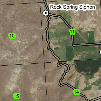 Adrian T21S R46E Township Map Preview 3
