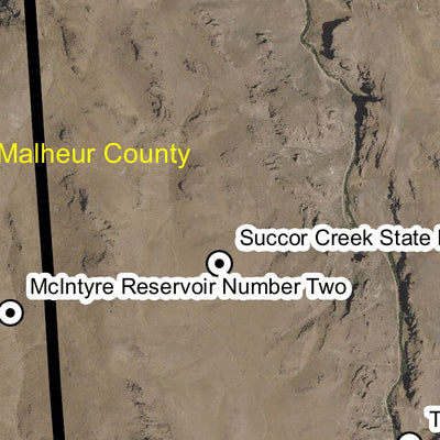 McIntyre Ridge T24S R46E Township Map Preview 2