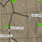 Hoodoo Ridge T21S R42E Township Map Preview 2