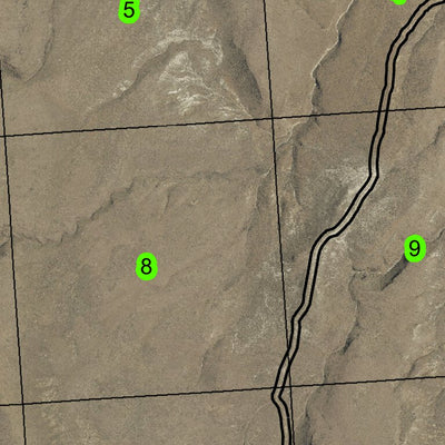 Hoodoo Ridge T21S R42E Township Map Preview 3