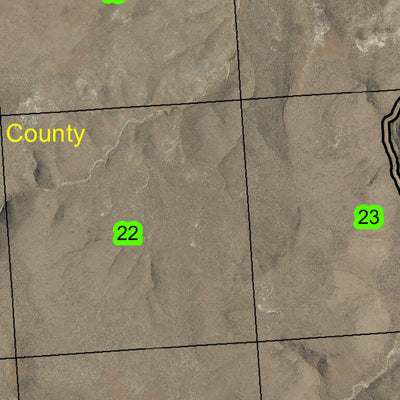 Wildcat Canyon T21S R43E Township Map Preview 2
