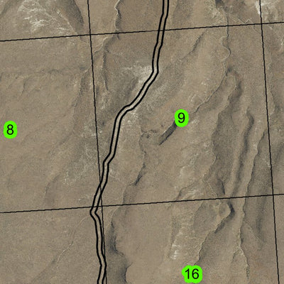 Wildcat Canyon T21S R43E Township Map Preview 3