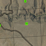 Shumway Reservoir T23S R39E Township Map Preview 3
