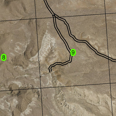 Black Butte T25S R43E Township Map Preview 3