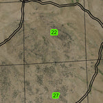 Stockade Mountain T26S R38E Township Map Preview 3