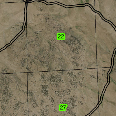 Stockade Mountain T26S R38E Township Map Preview 3