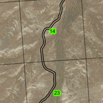 Broken Rim Reservoir T20S R43E Township Map Preview 3