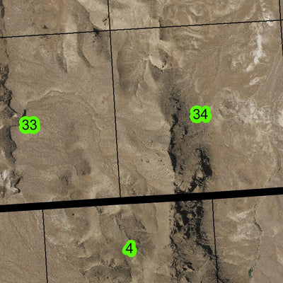 Diamond Butte T26S R43E Township Map Preview 3