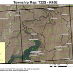 Lake Owyee T22S R45E Township Map Preview 1