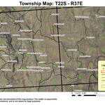 Juniper Basin T22S R37E Township Map Preview 1