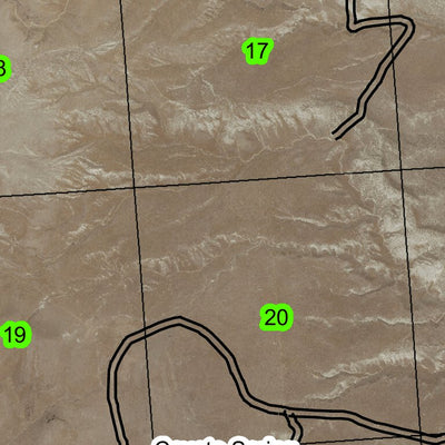 Coyote Gulch T22S R46E Township Map Preview 2