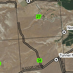 Coyote Gulch T22S R46E Township Map Preview 3