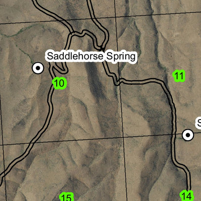Hunter Peak T21S R39E Township Map Preview 3