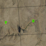 Red Butte T23S R40E Township Map Preview 3