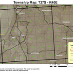 Mud Lake T27S R40E North Township Map Preview 1