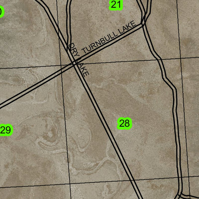 Mud Lake T27S R40E North Township Map Preview 3