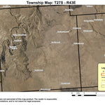Birch Creek T27S R43E Township Map Preview 1