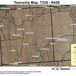 Owyee Ridge T23S R45E Township Map Preview 1