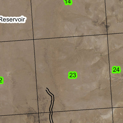 Owyee Ridge T23S R45E Township Map Preview 2
