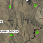 Monument Peak T22S R39E Township Map Preview 3
