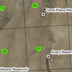 Rufino Butte T22S R41E South Township Map Preview 2
