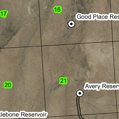 Rufino Butte T22S R41E South Township Map Preview 2