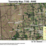 Sheep Creek T19S R46E Township Map Preview 1