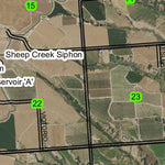 Sheep Creek T19S R46E Township Map Preview 2