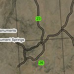 Monumental Rock T24S R39E Township Map Preview 3