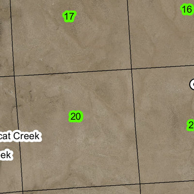 King Brown Cabin T24S R41E Township Map Preview 2