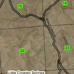 Star Mountain T25S R39E Township Map Preview 2