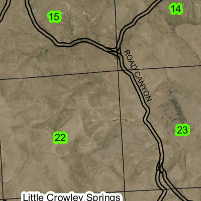 Star Mountain T25S R39E Township Map Preview 2