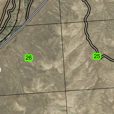 Chicken Creek T20S R41E Township Map Preview 3