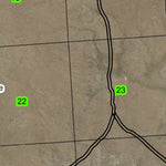 Knottingham Butte T25S R42E Township Map Preview 2