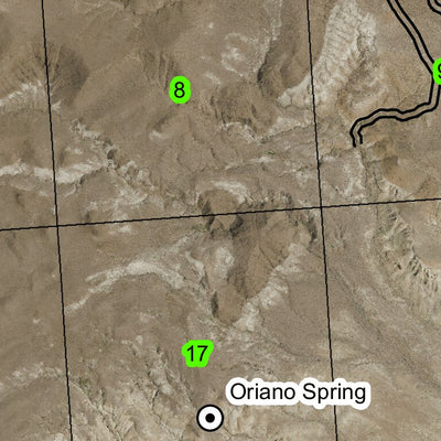 Knottingham Butte T25S R42E Township Map Preview 3