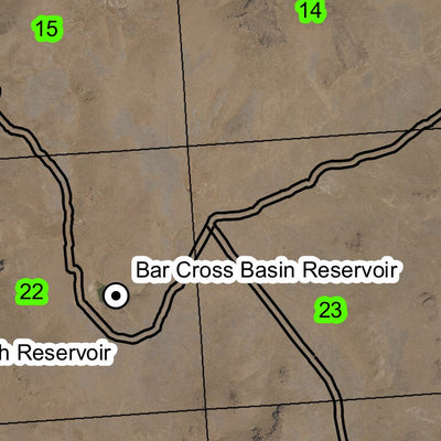 Acton Butte T25S R45E Township Map Preview 2