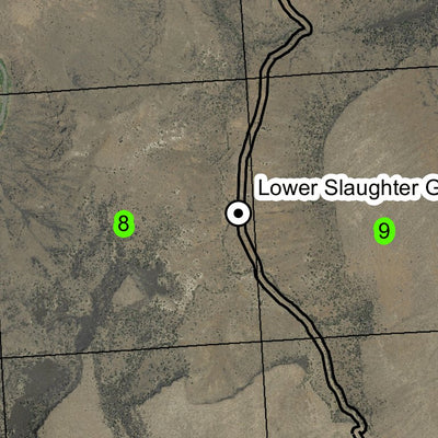 Mosquito Mountain T23S R38E Township Map Preview 3