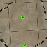 Tex Martin Lake T26S R40E Township Map Preview 3