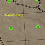 Jackson Hole T27S R41E North Township Map Preview 2