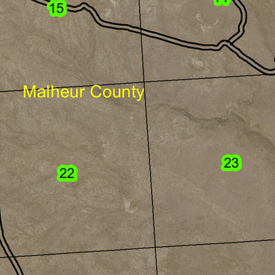 Jackson Hole T27S R41E North Township Map Preview 2