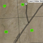 Hole in the Rock T24S R40E Township Map Preview 2