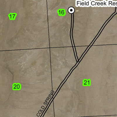 Hole in the Rock T24S R40E Township Map Preview 2